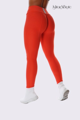 Ishtar and Brute orange cheeks legging 2